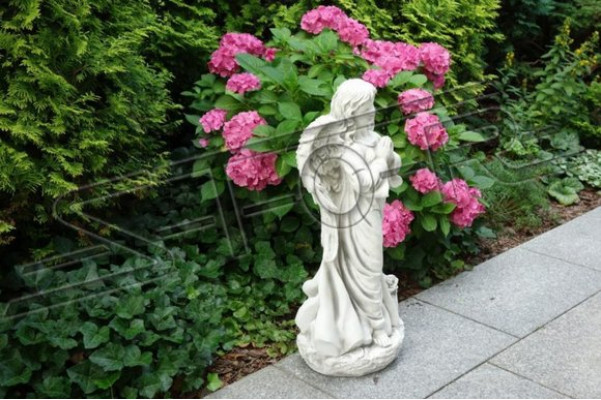 Engels 78cm Skulptūras dizaina figura statuja dārza figūras statujas