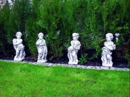 Engel Figur Statuja Figūras Statujas Skulptūras Dārza Skulptūra