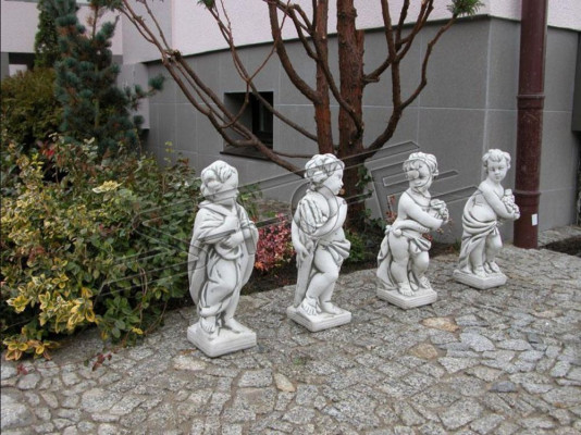 Engel Figur Statuja Figūras Statujas Skulptūras Dārza Skulptūra