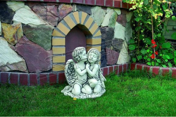 Eņģeļu bērnu skulptūras dizaina figūra statuja dārza figūras dekors statujas