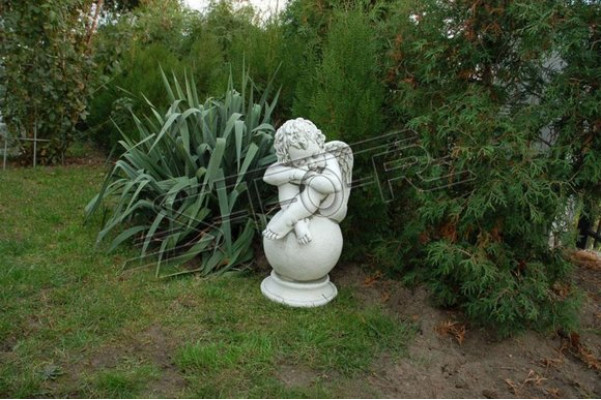Eņģeļu Kugela Statuja Figūra Figūras Statuja Skulptūra Skulptūras Dārzs