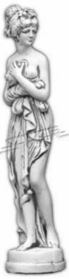 Eva kundze 74cm skulptra dizaina figura statuja dārzā figūriņas statujas