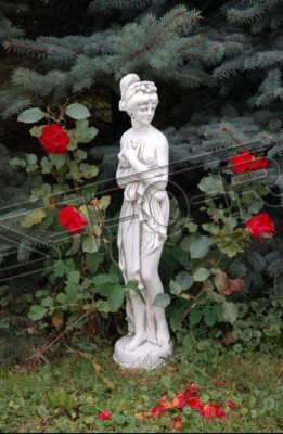 Eva kundze 74cm skulptra dizaina figura statuja dārzā figūriņas statujas