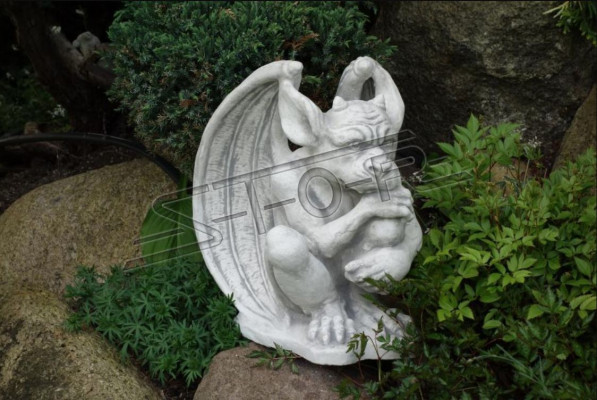 Figūras skulptūra Drakons Bērns Dārzs Skulptūras Figūras Statujas