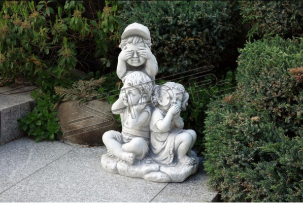Skulptūra Skulptūra Spēlējoši bērni Dārza skulptūras figūras Statujas