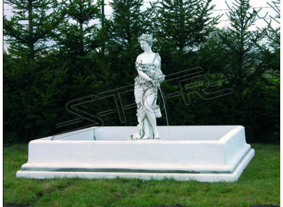 Fontānas figūra Statuja Figūra skulptūra Antīka statuja skulptūra Dārzs