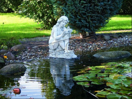 Fonteinu ezers Eva statuja figūras skulptūras statujas