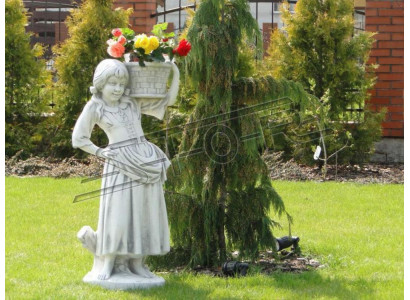 Sieviete 108cm skulptūras dizaina figura statuja dārza figūras statujas