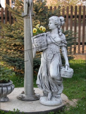 Sieva 110 cm skulptūras dizaina figūra statuja dārza figūras statujas