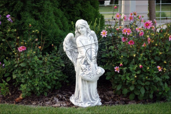 Sieviete 63cm skulptūra dizaina figūra statuja dārzam figūrām statujām