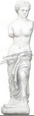 Sieviete 74cm skulptūras dizainu figura statuja dārza figūras statujas