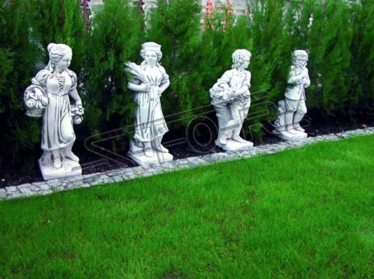 Sieviete 75cm skulptūra dizains figura statuja dārza figūras statujas