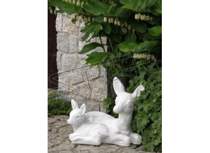 Dārza dekorācija Bambi terase akmeņu figūra Figurālā dekoratīvā statuja