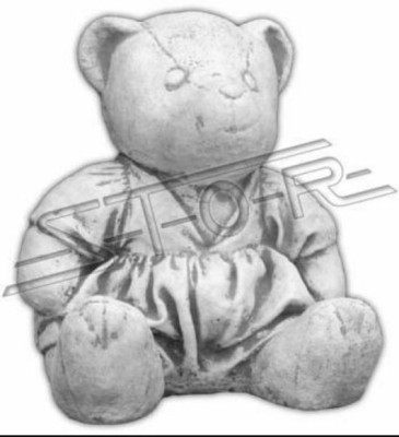 Dārza dekorācija lācis terase akmeņu figūras figūra deko statuja