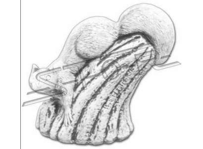 Dārza dekora vāverīte terase akmens dekoratīvā figūra statuja