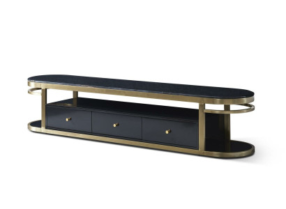 Augsts skapis komoda Side Low Board Kommoden dekoratīvs dizainera dārgakmens.