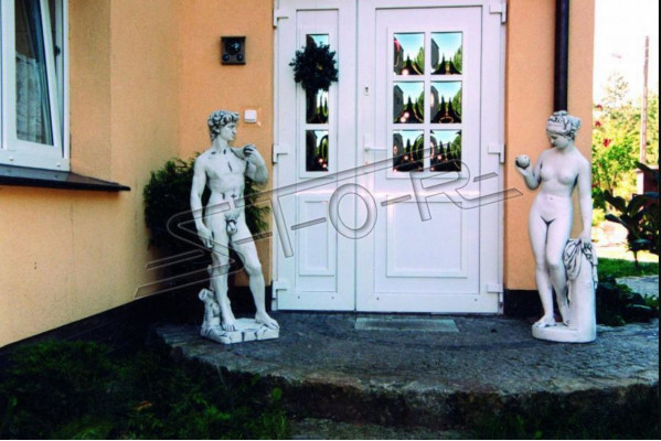 Adams 120cm Skulptūru dizains figūru statuja dārzam figūras statujas