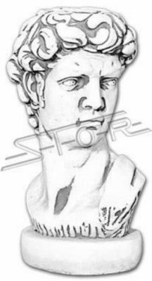 Adam Būste Skulptūra Dizains Figūra Statuja Dārza Figūras Statujas