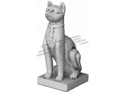 Ēģiptes kaķa statuja Figura Statuas dārza dekorācija terasei