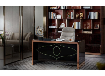 Darba kabineta brūns koka biroja skapis Brūnu mūsdienīgu dizaina mēbeles, luksusa skapis