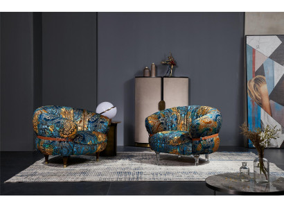 Dizainas Krēsli Dīvāns Sofa Atpūta Audums Lounge Luxus Televīzijas Kluba Sēdeklis