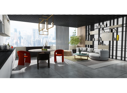 Dīvāns 4 vietas auduma dīvāns Luksusa dizains Couch Rund Luksusa polster XXL četrvietīgs