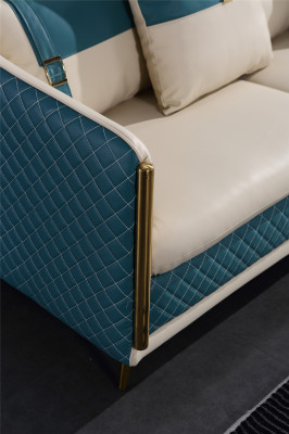 Sofas komplekts 3+2 vietas Dizaina galds Polsteris Dīvāns Dīvāns Moderns