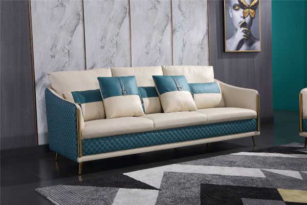 Sofas komplekts 3+2 vietas Dizaina galds Polsteris Dīvāns Dīvāns Moderns