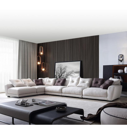 Stūra dīvāns dzīvojamā istaba guļamais dīvāns dīvāns dīvānu komplekts L formā ādas komplekts Jauns