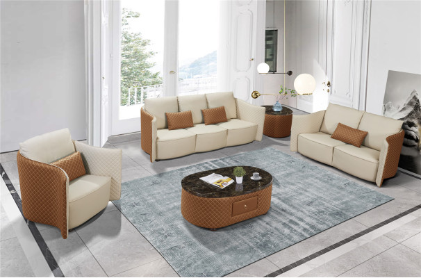 Sofasēžu komplekts 3+2+1 vietas Dizains Moderns Polster Couchen Couch