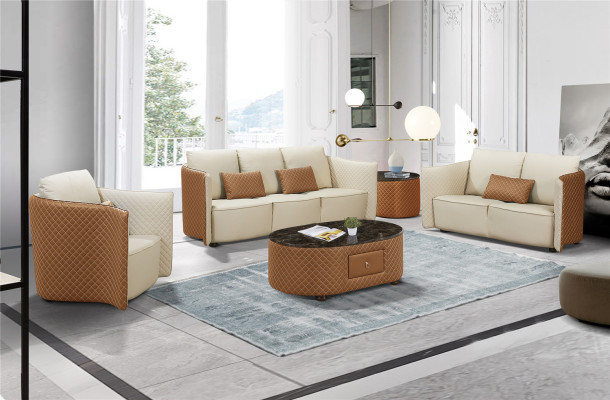 Sofasēžu komplekts 3+2+1 vietas Dizains Moderns Polster Couchen Couch