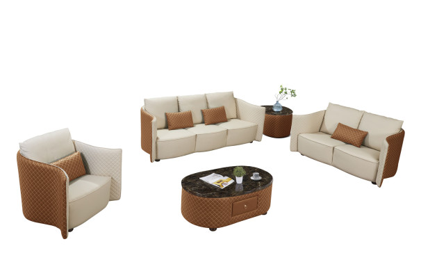 Sofasēžu komplekts 3+2+1 vietas Dizains Moderns Polster Couchen Couch