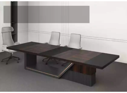 Lielais konferenču galda semināra galds sanāksmju galds biroja mēbeles Moderns
