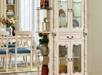 Vitrīna Vitrīnskapis Dzīvojamā Istaba Klasiskā Stikls Bārs Koka Skapis Stikla skapis