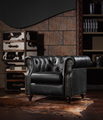 Chesterfield krēsls Vintage atpūtas krēsls Kokteiļa kluba krēsls Sofa Televizijas Jaunumu