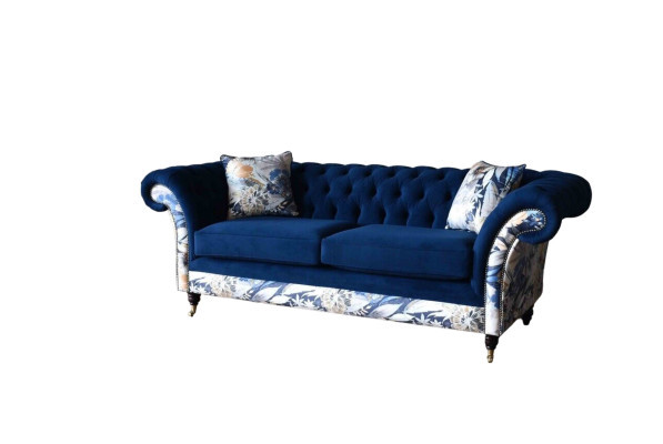 Chesterfield Royal Zila velvet dīvāns polster sēžamvieta Lounge dīvāni dīvāni