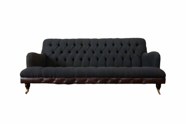 Trisvietīgais luksusa dīvāns Moderns sēdekļi Sofas istabas Mēbeles audums Jauns
