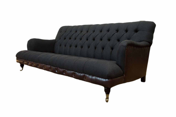 Trisvietīgais luksusa dīvāns Moderns sēdekļi Sofas istabas Mēbeles audums Jauns