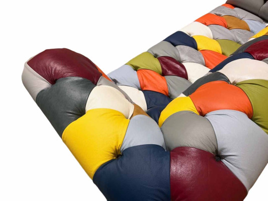 Chesterfield 3-istabu auduma dizaina dīvāns sofa tekstil moderns dīvāns jaunais