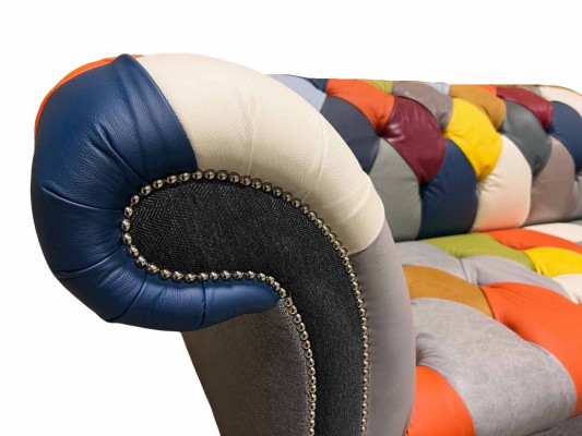 Chesterfield 3-istabu auduma dizaina dīvāns sofa tekstil moderns dīvāns jaunais