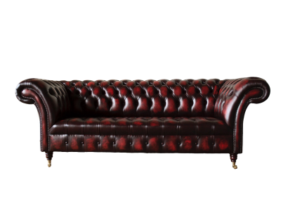 Chesterfield ādas dīvāns 3 sēdvietas Brūns dizainera dīvāns luksusa apdare jauns