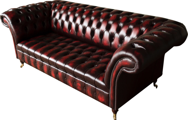 Chesterfield ādas dīvāns 3 sēdvietas Brūns dizainera dīvāns luksusa apdare jauns