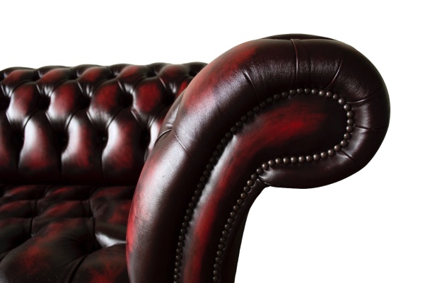 Chesterfield ādas dīvāns 3 sēdvietas Brūns dizainera dīvāns luksusa apdare jauns