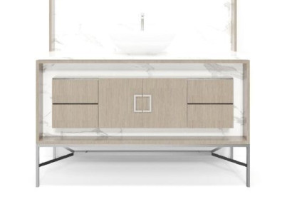 Bež Badezimmerschrank Badezimmermöbel Regal Badezimmerschrank Holzregale Möbel