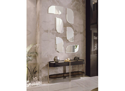 Konsolu galds Sideboard konsolu galds Galerijas pilis mēbeles luksusa iekārtojums