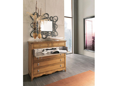 Kumode Sideboard Skapis Klasiskais jaunais Kumodes Koka skapji Pamatnēs Mēbeles