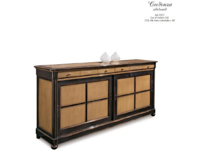 Komoda Sideboard Komodes Sideboard Augstais skapis Skapis Koks Itālija Komoda