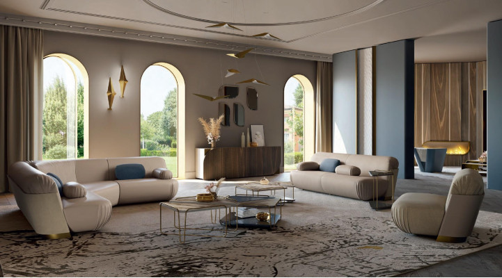 Sideboard Kommode dzīvojamā istaba mēbele Sideboard Design dzīvojamā istaba komodes Bizzotto