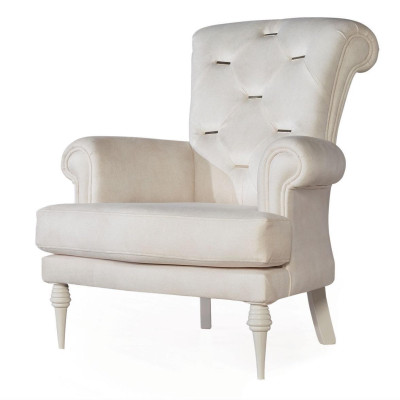 Dizainera Chesterfield krēsls ar vienu sēdvietu un rokām 1-vietīgai mēbelei.