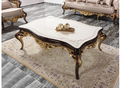 Dzīvojamais istabas galdiņš Couchtisch Piegādes tāmeris Konsoli Beige koksnes galds
